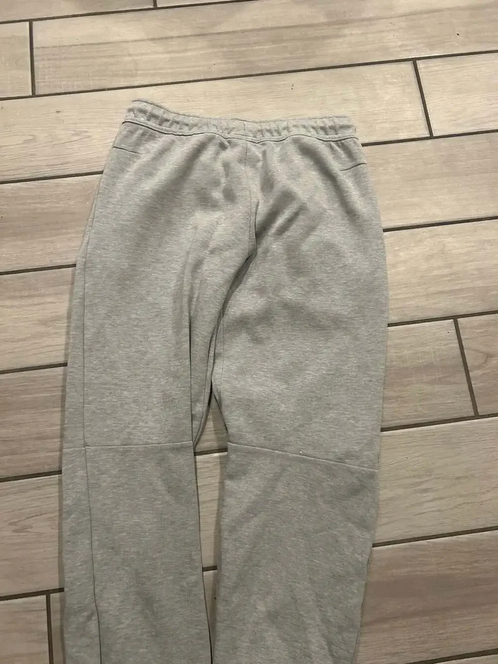 Nike Sportswear Tech Fleece Open-Hem Sweatpants 'Grey Heather/Black'